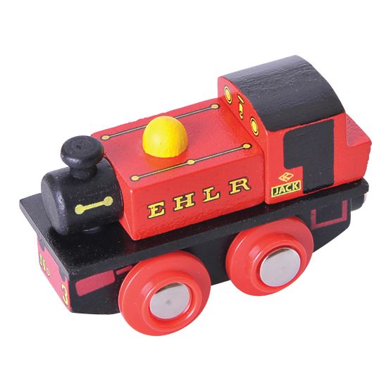 Bigjigs Rail Drvena replika lokomotive EHLR Jack