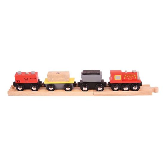 Bigjigs Rail Teretni vlak + tračnice