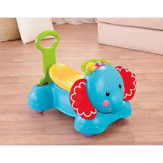 Fisher Price Odrážedlo slůně 3 v 1