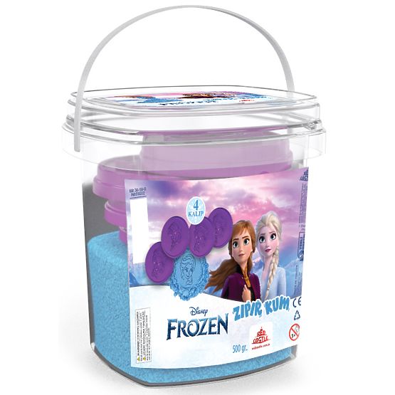 Kinetički pijesak Frozen - tirkizni