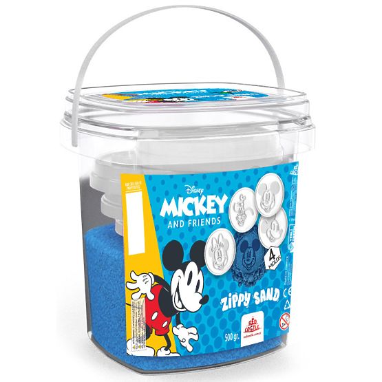 Kinetički pijesak Mickey - plavi + kalupi