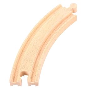 Bigjigs Rail Duge kružne vodilice 17 cm 4 kom, Bigjigs Rail