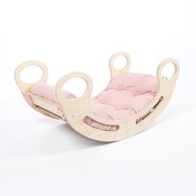 Montessori jastuk za ljuljačku - roza
