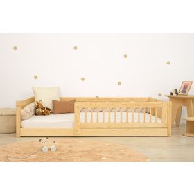 Niski krevet za djecu Montessori Ourbaby Plus - prirodni, Ourbaby®