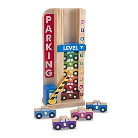 Parkirališna garaža s automobilima-igračkama, Melissa & Doug